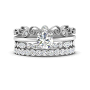 antique-stacked-bands-solitaire-diamond-ring-in-FD10171-NL-WG