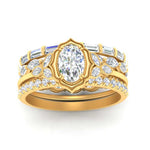 Load image into Gallery viewer, antique-stacked-bands-with-baguette-in-FD10145OV-NL-YG