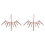 Load image into Gallery viewer, arrow-diamond-earring-jacket-in-rose-gold-FDEAR9307-NL-RG.jpg