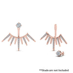 Load image into Gallery viewer, arrow-diamond-earring-jacket-in-rose-gold-FDEAR9307-NL-RG.jpg