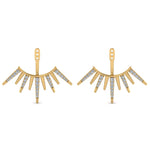 Load image into Gallery viewer, arrow-diamond-earring-jacket-in-yellow-gold-FDEAR9307-NL-YG.jpg