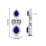 Load image into Gallery viewer, art-deco-chandelier-blue-sapphire-earring-in-white-gold-FDEAR11494GSABL-NL-WG.jpg