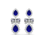 Load image into Gallery viewer, art-deco-chandelier-blue-sapphire-earring-in-white-gold-FDEAR11494GSABL-NL-WG.jpg