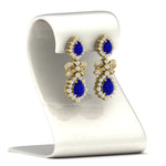 Load image into Gallery viewer, art-deco-chandelier-blue-sapphire-earring-in-yellow-gold-FDEAR11494GSABL-NL-YG.jpg