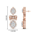 Load image into Gallery viewer, art-deco-chandelier-diamond-earring-in-rose-gold-FDEAR11494-NL-RG.jpg