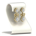 Load image into Gallery viewer, art-deco-chandelier-diamond-earring-in-yellow-gold-FDEAR11494-NL-YG.jpg