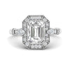 Load image into Gallery viewer, art-deco-emerald-cut-diamond-engagement-ring-in-white-gold-FD9760EMR-NL-WG