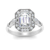 Load image into Gallery viewer, art-deco-emerald-cut-diamond-engagement-ring-in-white-gold-FD9760EMRANGLE5-NL-WG