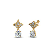art-deco-inspired-round-drop-earring-in-14K-yellow-gold-FDEAR8425-0.25CT-NL-YG