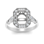 Load image into Gallery viewer, art-deco-semi-mount-diamond-engagement-ring-in-white-gold-FD9760SMRANGLE5-NL-WG