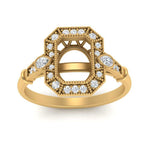 Load image into Gallery viewer, art-deco-semi-mount-diamond-engagement-ring-in-yellow-gold-FD9760SMRANGLE5-NL-YG