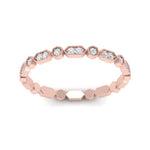 Load image into Gallery viewer, art-deco-thin-stacking-diamond-eternity-band-in-rose-gold-FDEWB2139ANGLE3-NL-RG.jpg