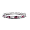 Load image into Gallery viewer, art-deco-thin-stacking-diamond-eternity-band-with-pink-sapphire-in-white-gold-FDEWB2139GSADRPIANGLE3-NL-WG.jpg