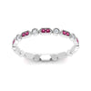 Load image into Gallery viewer, art-deco-thin-stacking-diamond-eternity-band-with-pink-sapphire-in-white-gold-FDEWB2139GSADRPIANGLE3-NL-WG.jpg