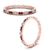 Load image into Gallery viewer, art-deco-thin-stacking-diamond-eternity-band-with-ruby-in-rose-gold-FDEWB2139GRUDRANGLE3-NL-RG.jpg