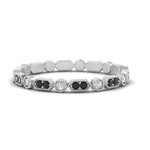 Load image into Gallery viewer, art-deco-thin-stacking-eternity-band-with-black-diamond-in-white-gold-FDEWB2139GBLACKANGLE3-NL-WG.jpg