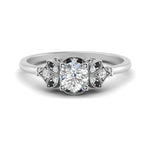Load image into Gallery viewer, Art Deco Vintage Round Cut Engagement Ring