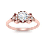 Load image into Gallery viewer, Art Deco Vintage Round Cut Engagement Ring