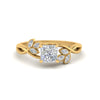 Load image into Gallery viewer, artistic-nature-inspired-princess-diamond-ring-in-yellow-gold-FD10962PRR-NL-YG