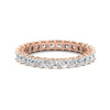Load image into Gallery viewer, asscher-cut-3-carat-eternity-diamond-wedding-band-for-womens-in-rose-gold-FDEWB8321AS-3.00CT-NL-RG