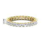 Load image into Gallery viewer, asscher-cut-3-carat-eternity-diamond-wedding-band-in-yellow-gold-FDEWB8321AS-3.00CT-NL-YG-HW