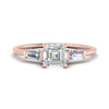 Load image into Gallery viewer, asscher-cut-bar-baguette-3-stone-diamond-engagement-ring-in-rose-gold-FDENS100ASR-NL-RG