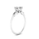Load image into Gallery viewer, asscher-cut-bar-baguette-3-stone-diamond-engagement-ring-in-FDENS100ASR-NL-WG