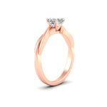Load image into Gallery viewer, asscher-cut-braided-shank-solitaire-engagement-ring-in-rose-gold-fdens8252asrangle2-nl-rg.jpg?v=1767084721
