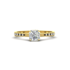 Load image into Gallery viewer, asscher-cut-cathedral-pave-diamond-engagement-ring-with-black-diamond-in-yellow-gold-FD11145ASRGBLACK-NL-YG.png?v