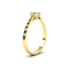 Load image into Gallery viewer, asscher-cut-cathedral-pave-diamond-engagement-ring-with-emerald-in-yellow-gold-FD11145ASRGEMGRANGLE2-NL-YG.png?v