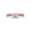 Load image into Gallery viewer, asscher-cut-cathedral-pave-diamond-engagement-ring-with-sapphire-in-rose-gold-FD11145ASRGSABL-NL-RG.png?v