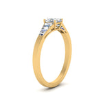 Load image into Gallery viewer, asscher-cut-diamond-ring-with-tapered-baguettes-in-FD10590ASRANGLE3-NL-YG