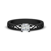 asscher-cut-filigree-single-stone-engagement-ring-in-black-gold-FDENS3289ASR-NL-BG.jpg?v=1763370575