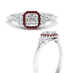 Load image into Gallery viewer, asscher-cut-halo-cluster-accent-ruby-engagement-ring-in-white-gold-FD10512ASRGRUDRANGLE3-NL-WG.jpg?v=1770117207