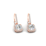 Load image into Gallery viewer, asscher-cut-lever-back-2-carat-diamond-drop-earrings-in-rose-gold-FDEAR11235ASANGLE4-2.00-CT-NL-RG