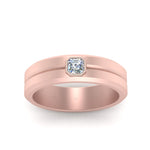 Load image into Gallery viewer, mens-assccher-cut-solitaire-wedding-ring