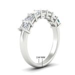 Load image into Gallery viewer, asscher-cut-seven-stone-diamond-band-2-carat-in-platinum-fdwb8008asangle2-2.00ct-nl-wg-hw.jpg?v=1773818270