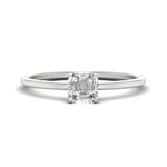 Load image into Gallery viewer, asscher-cut-thin-classic-solitaire-engagement-ring-in-white-gold-fdens9358asrsleep-nl-wg