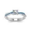 Load image into Gallery viewer, asscher-cut-twisted-vine-diamond-engagement-ring-for-women-with-ice-blue-topaz-in-14K-white-gold-FD8233ASRGICBLTO-NL-WG.jpg