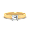 Load image into Gallery viewer, asscher-cut-two-tone-3-mm-comfort-fit-solitaire-ring-in-yellow-gold-fdens11590asrsleep-3.00mm-nl-yg?v=1758108316