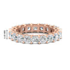 Load image into Gallery viewer, asshcer-cut-6-carat-anniversary-diamond-band-in-rose-gold-fdewb8321-as-6-00-ct-nl-rg-hw