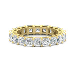 Load image into Gallery viewer, asshcer-cut-6-carat-anniversary-diamond-wedding-band-in-yellow-gold-FDEWB8321AS-6.00CT-NL-YG