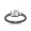 Load image into Gallery viewer, asymmetrical-offbeat-diamond-ring-in-black-gold-FD9770ASR-NL-BG