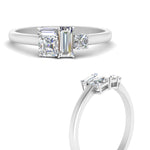Load image into Gallery viewer, asymmetrical-offbeat-diamond-ring-in-white-gold-FD9770ASR-NL-WG