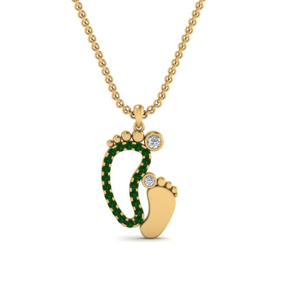 baby-foot-pendant-diamond-in-yellow-gold-FDPD9367