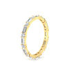 Load image into Gallery viewer, baguette-and-round-diamond-band-in-yellow-gold-fdewb318angle2-nl-yg
