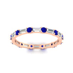 Load image into Gallery viewer, 1.25 Ct. Baguette And Round Eternity Band