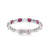 Load image into Gallery viewer, baguette-and-round-diamond-band-with-pink-sapphire-in-white-gold-fdewb318gsadrpiangle5-nl-wg