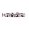 Load image into Gallery viewer, baguette-and-round-diamond-band-with-pink-sapphire-in-white-gold-fdewb318gsadrpisleep-nl-wg-hw