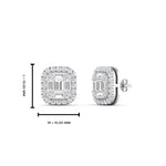 Load image into Gallery viewer, baguette-and-round-emerald-diamond-studs-in-white-gold-FDEAR10838-NL-WG-HW